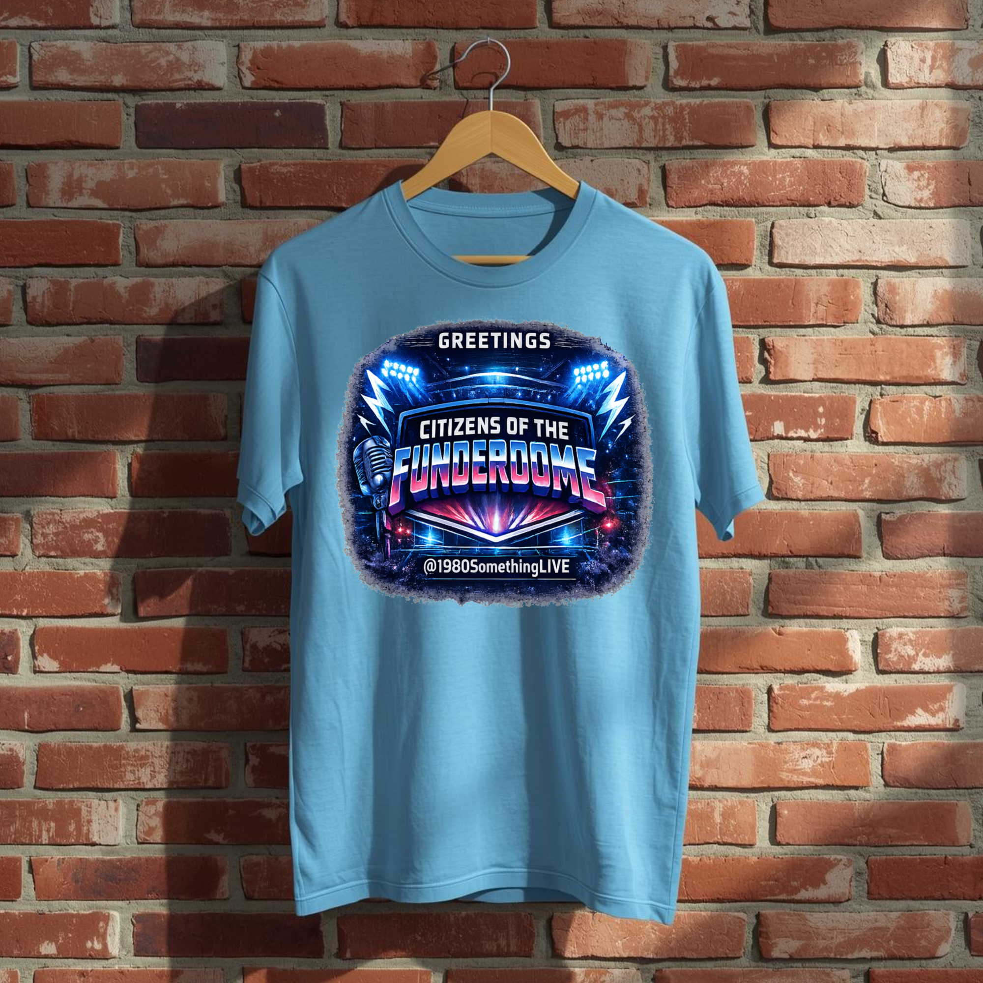 Greetings, Citizens of the Funderdome | 80s Retro Tee by 1980SomethingLIVE