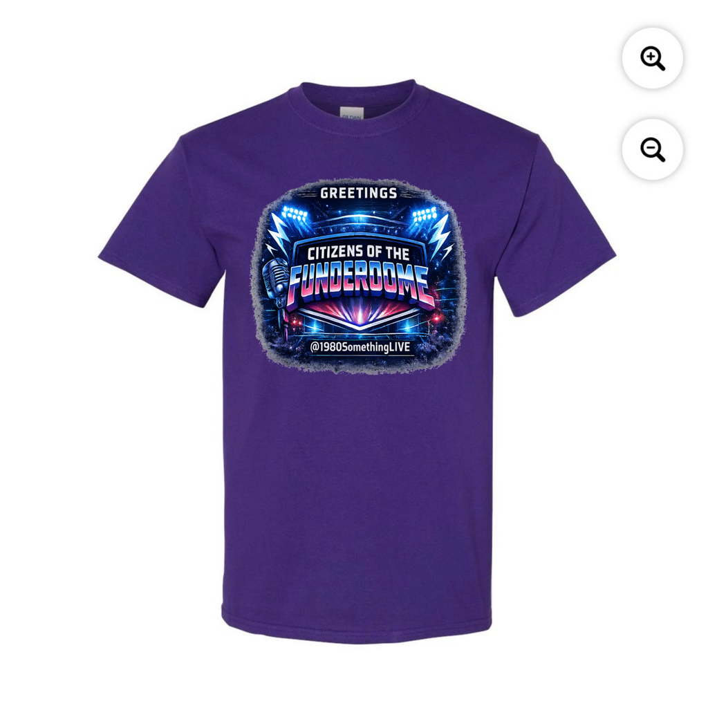 Greetings, Citizens of the Funderdome | 80s Retro Tee by 1980SomethingLIVE