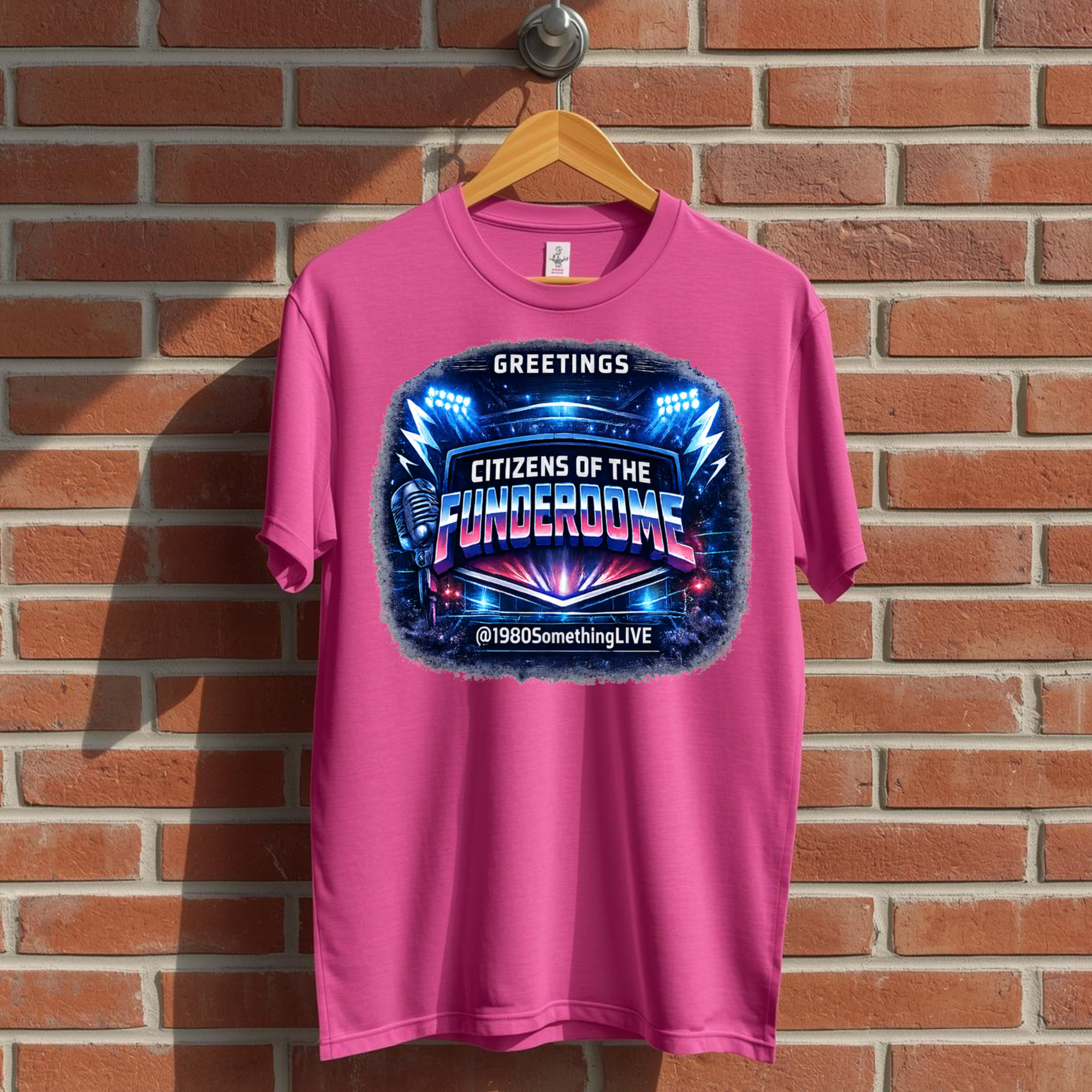 Greetings, Citizens of the Funderdome | 80s Retro Tee by 1980SomethingLIVE