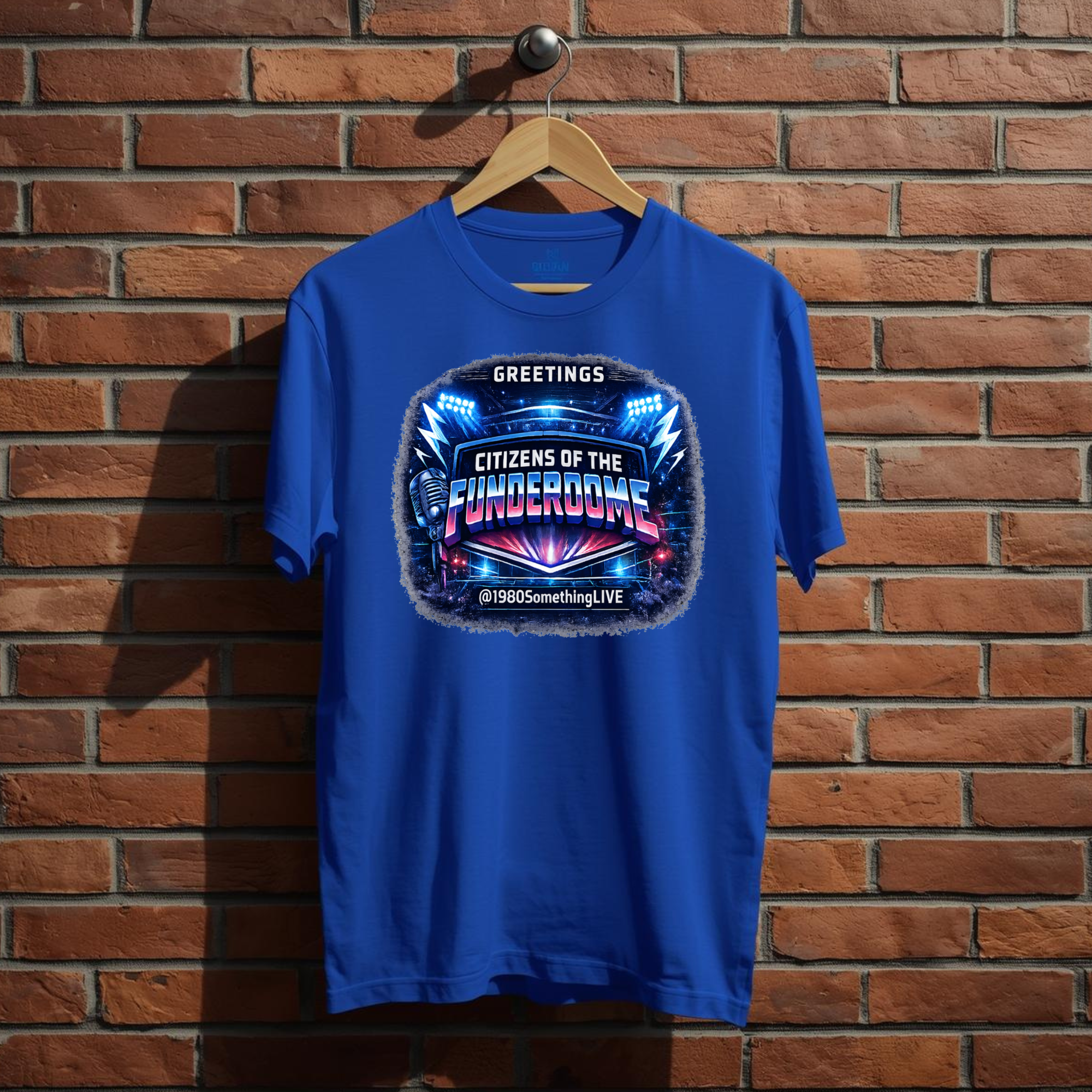 Greetings, Citizens of the Funderdome | 80s Retro Tee by 1980SomethingLIVE