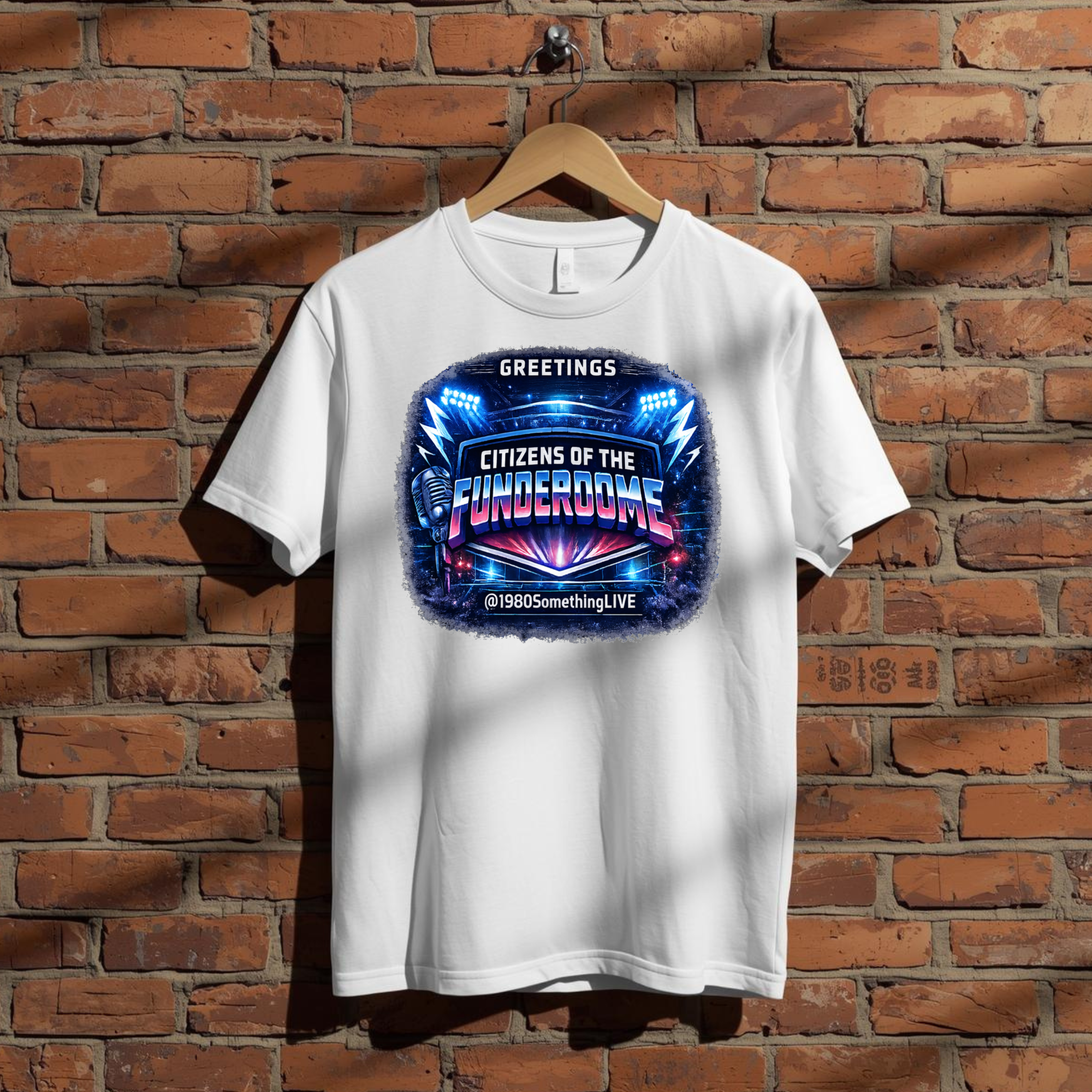 Greetings, Citizens of the Funderdome | 80s Retro Tee by 1980SomethingLIVE