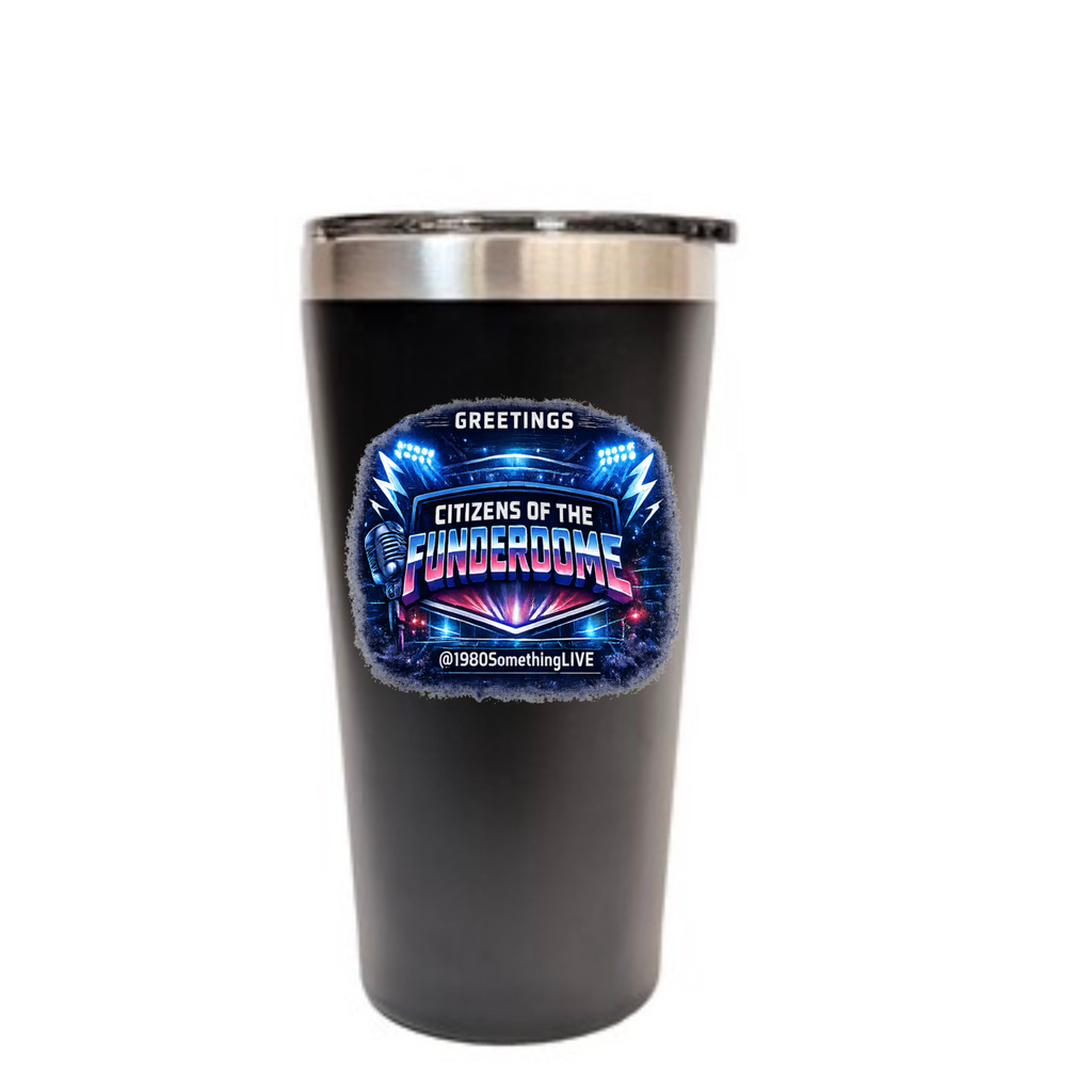 1980 Something LIVE Tumbler | Retro Gen X Drinkware