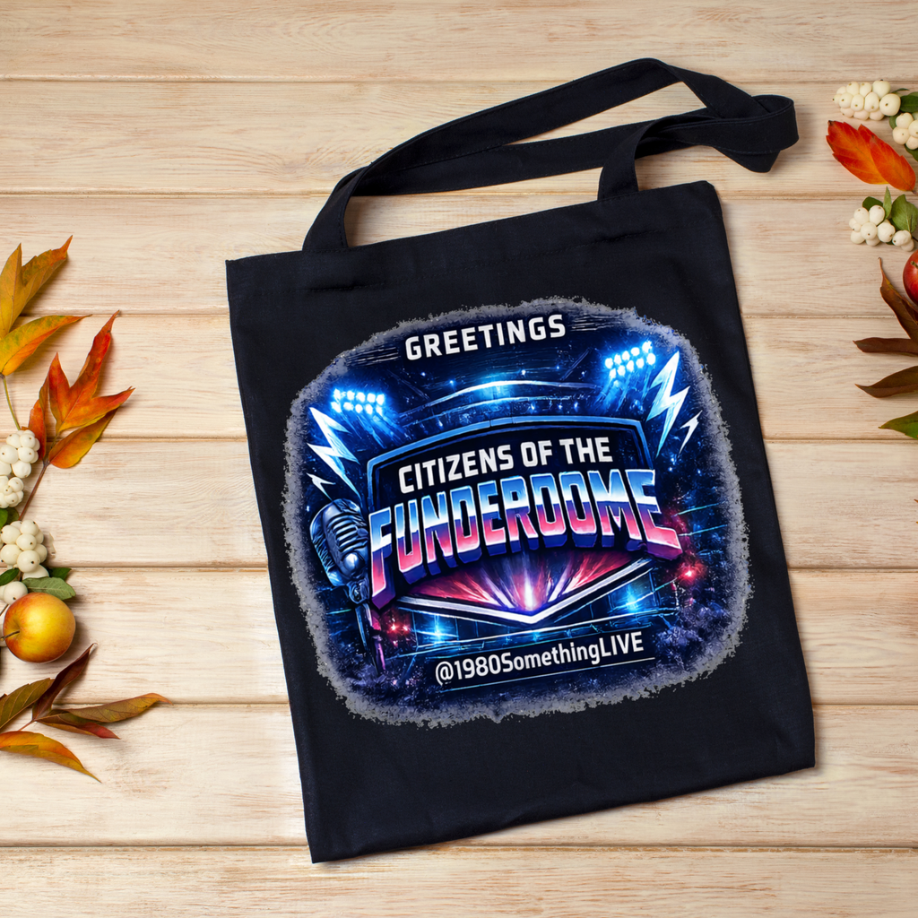 1980 Something LIVE Tote Bag Collection (Variety of Designs Available) – Where Nostalgia, Humor & Heart Collide