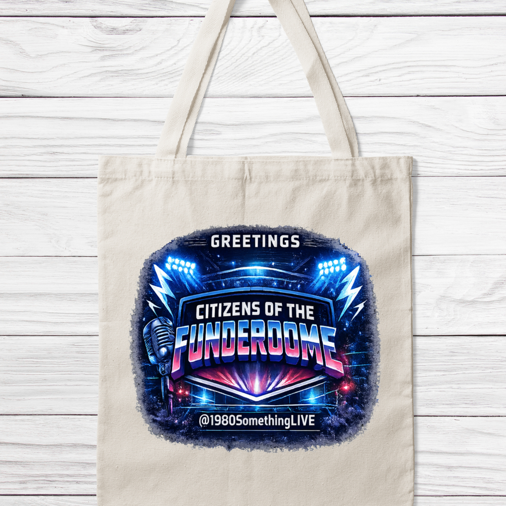 1980 Something LIVE Tote Bag Collection (Variety of Designs Available) – Where Nostalgia, Humor & Heart Collide