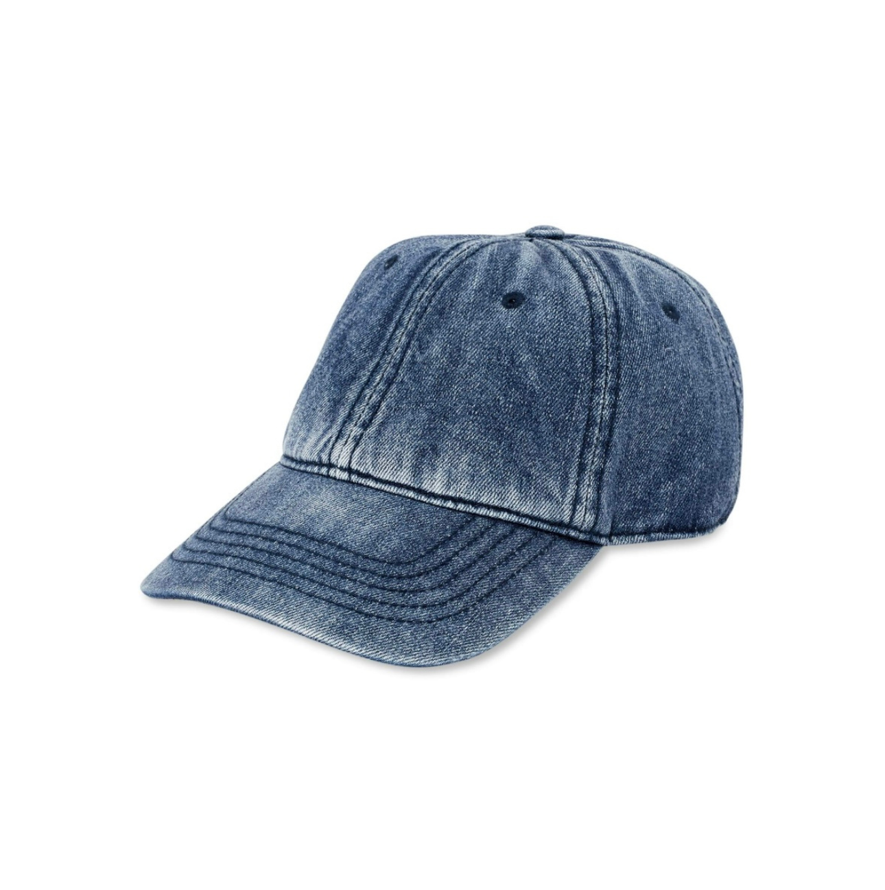 Cross Training Hat – Leather Patch Faith Cap (John 3:16)