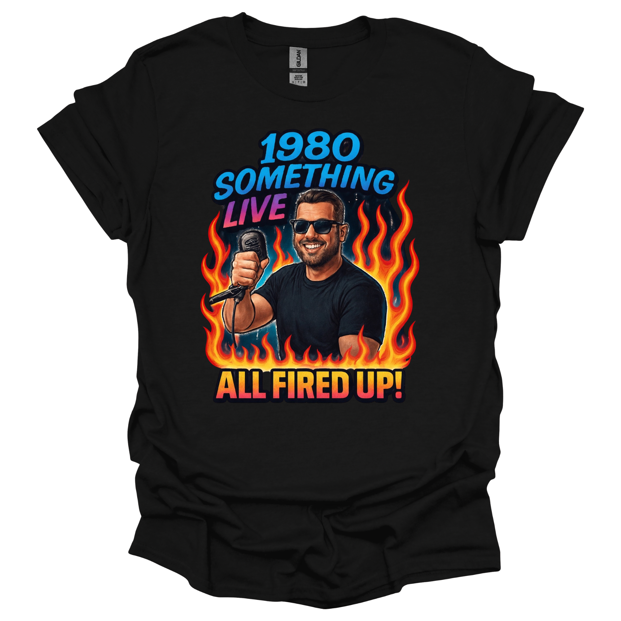 1980 Something Live Shirt Retro Graphic Tee