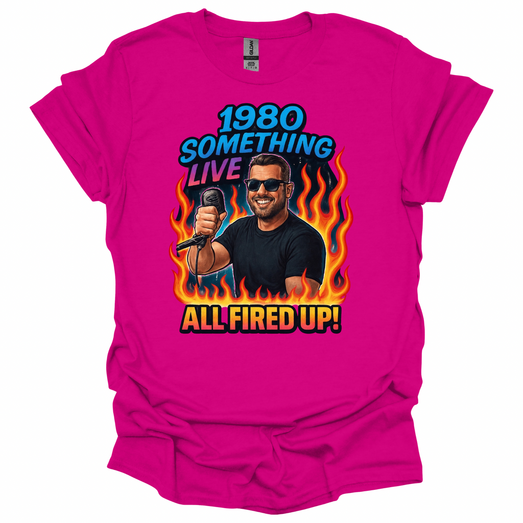 1980 Something Live Shirt Retro Graphic Tee