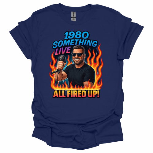 1980 Something Live Shirt Retro Graphic Tee