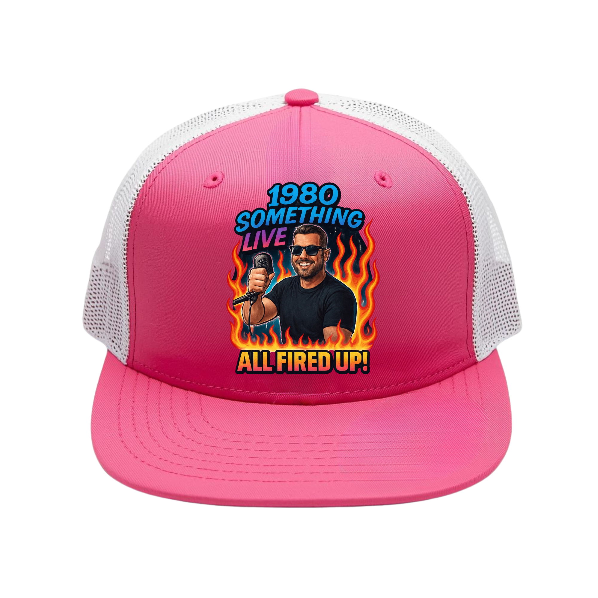 1980 Something Live “All Fired Up” Graphic Hat