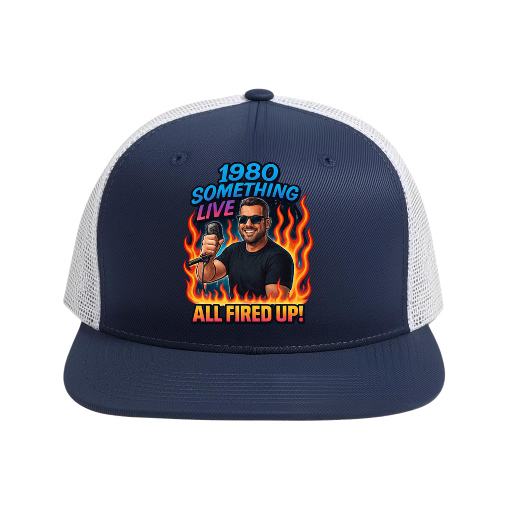 1980 Something Live “All Fired Up” Graphic Hat