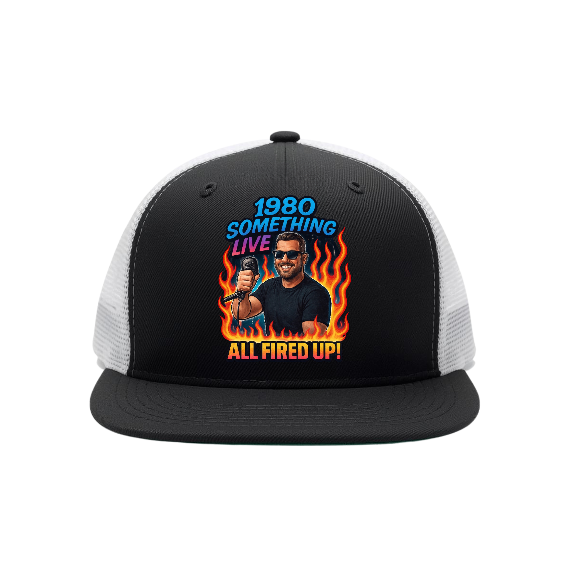 1980 Something Live “All Fired Up” Graphic Hat