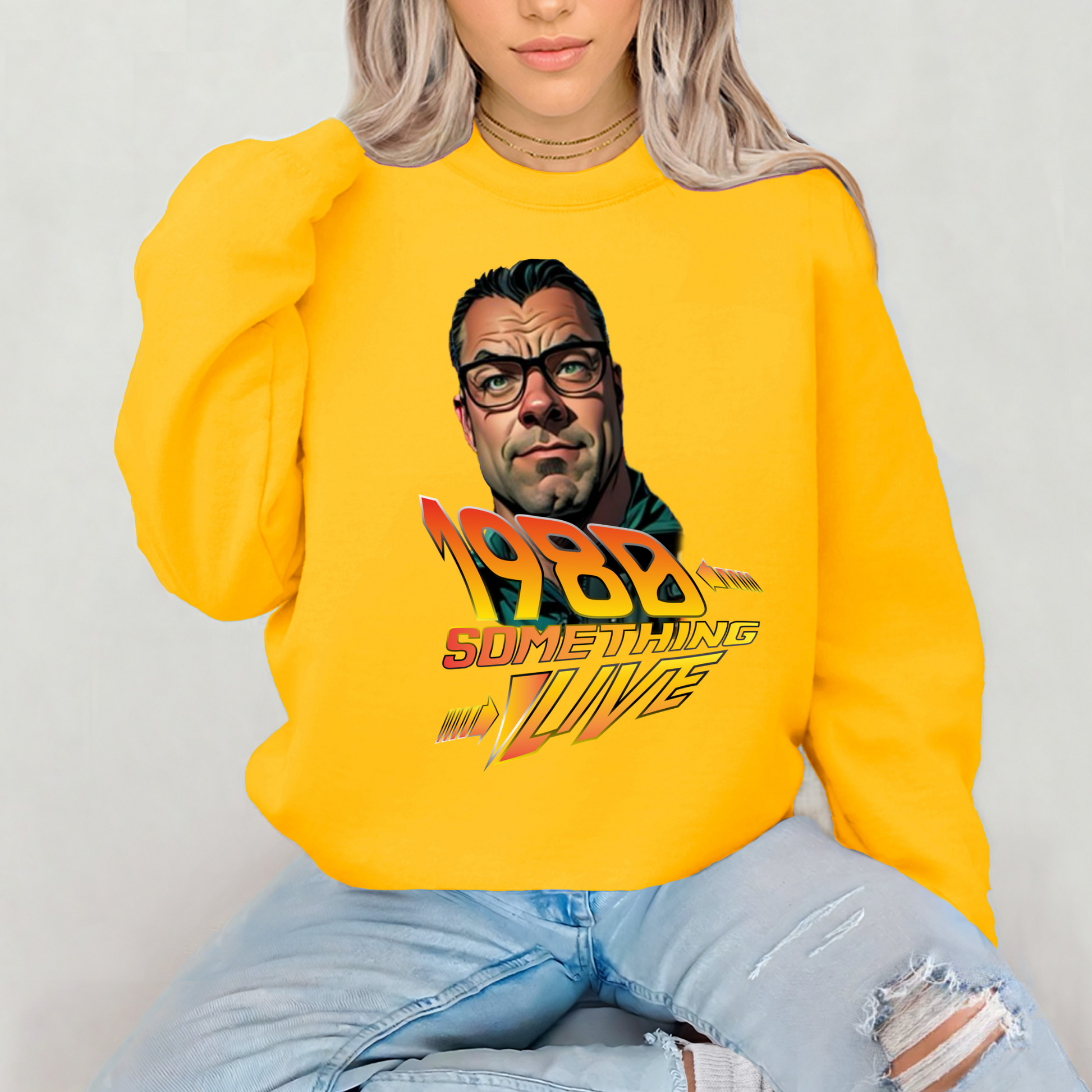 1980 Something LIVE Retro T-shirt or Sweatshirt
