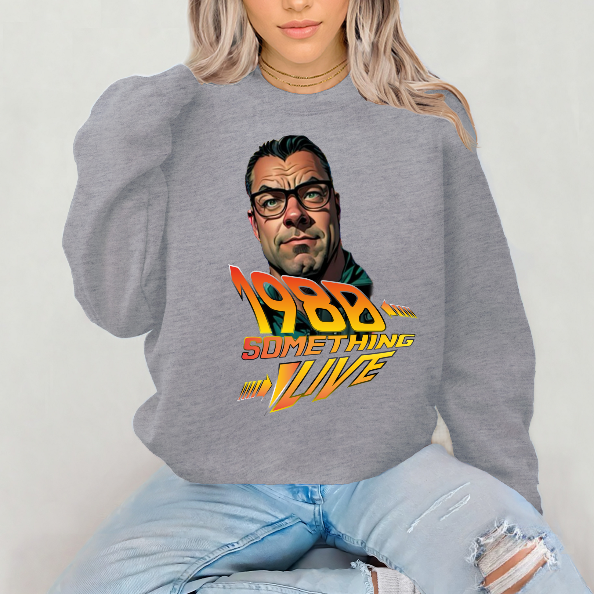 1980 Something LIVE Retro T-shirt or Sweatshirt