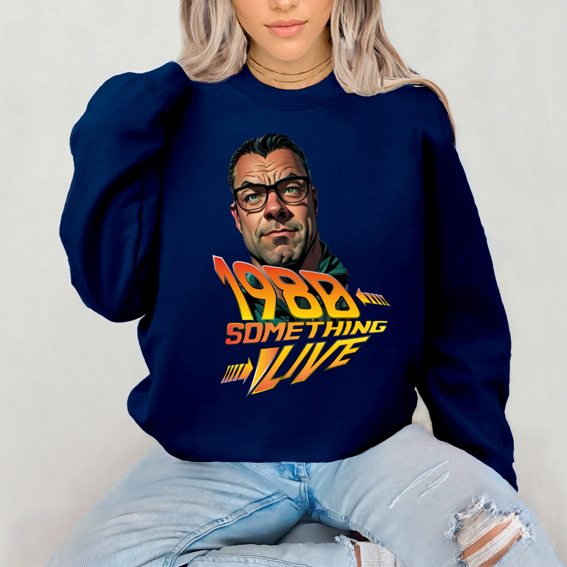 1980 Something LIVE Retro T-shirt or Sweatshirt