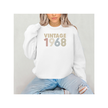 Vintage 1968 Graphic T or Sweatshirt – Classic Retro Style for Legends