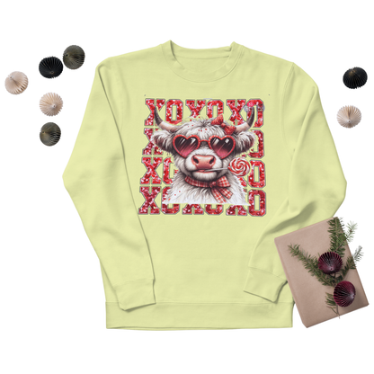 XOXO Valentines Cow Graphic T-shirt or Sweatshirt