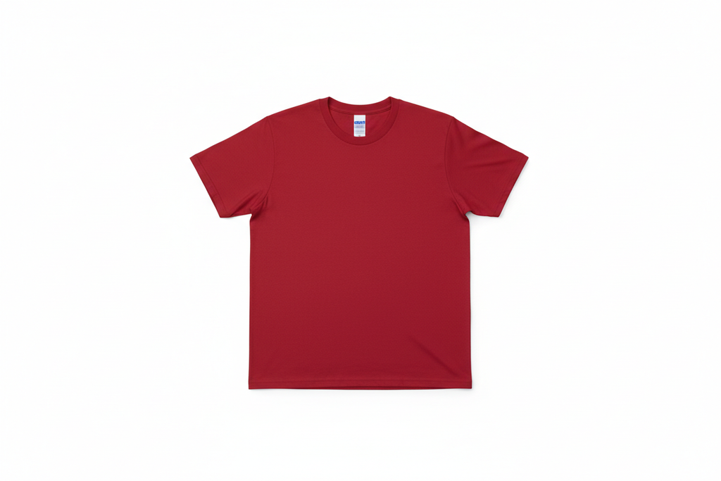 Gildan blank red t-shirt