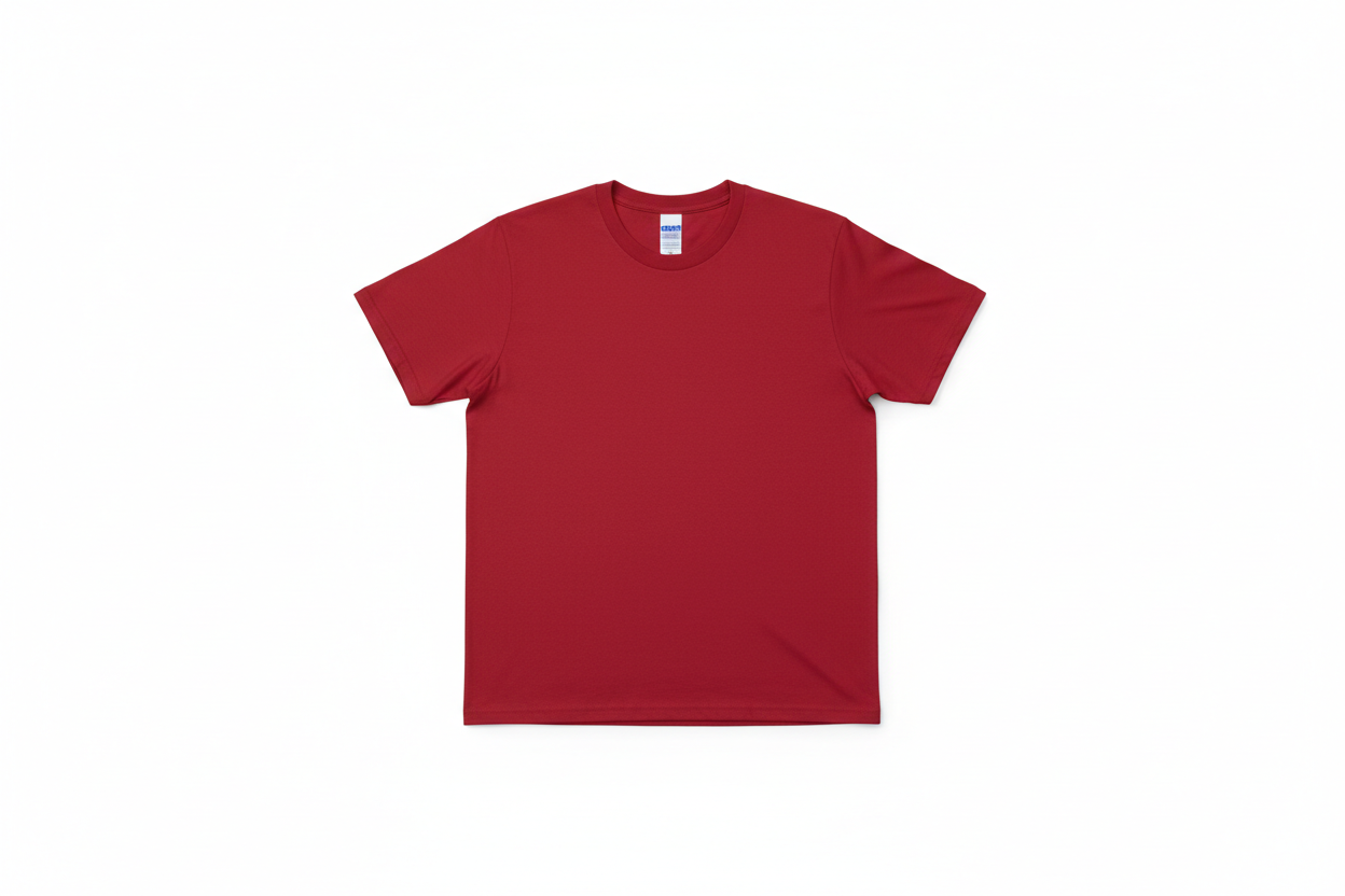 Gildan blank red t-shirt