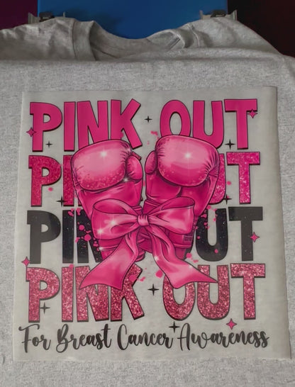 Pink Out Breast Cancer Awareness Sweatshirt